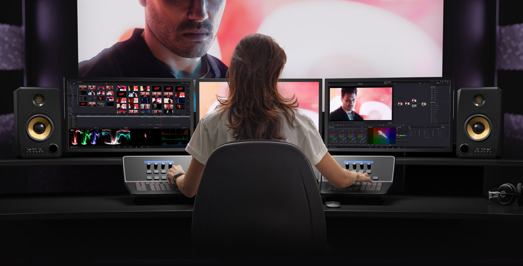 DaVinci Resolve Studio màn hình