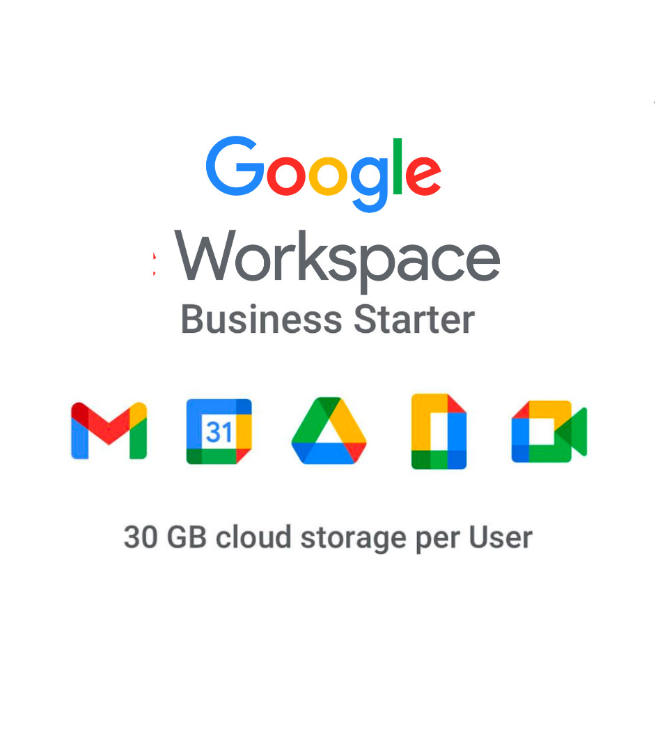 Google Workspace Business Starter màn hình
